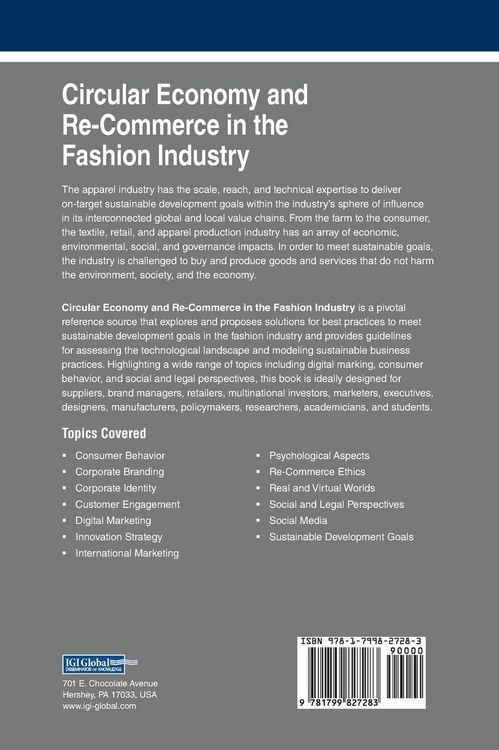 Produktbild: Circular Economy and Re-Commerce in the Fashion Industry