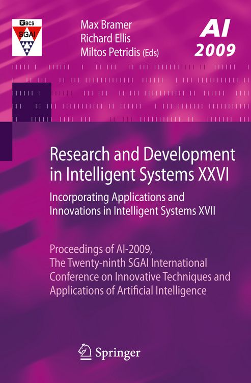 Produktbild: Research and Development in Intelligent Systems XXVI