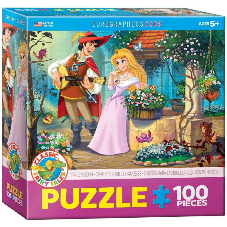 Produktbild: Eurographics 6100-0726 - Lied für Prinzessin , Puzzle, 100 Teile