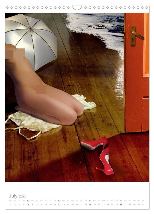 Produktbild: An Erotic Expedition to the World of Female Reveries (Wall Calendar 2026 DIN A3 portrait), CALVENDO 12 Month Wall Calendar