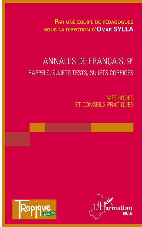 Produktbild: Annales de Fran&ccedil;ais 9e