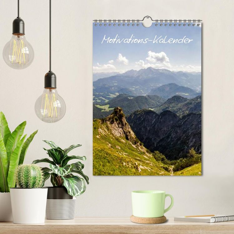 Produktbild: Motivationskalender 2026 (Wandkalender 2026 DIN A4 hoch), CALVENDO Monatskalender