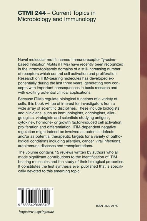 Produktbild: Immunoreceptor Tyrosine-based Inhibition Motifs