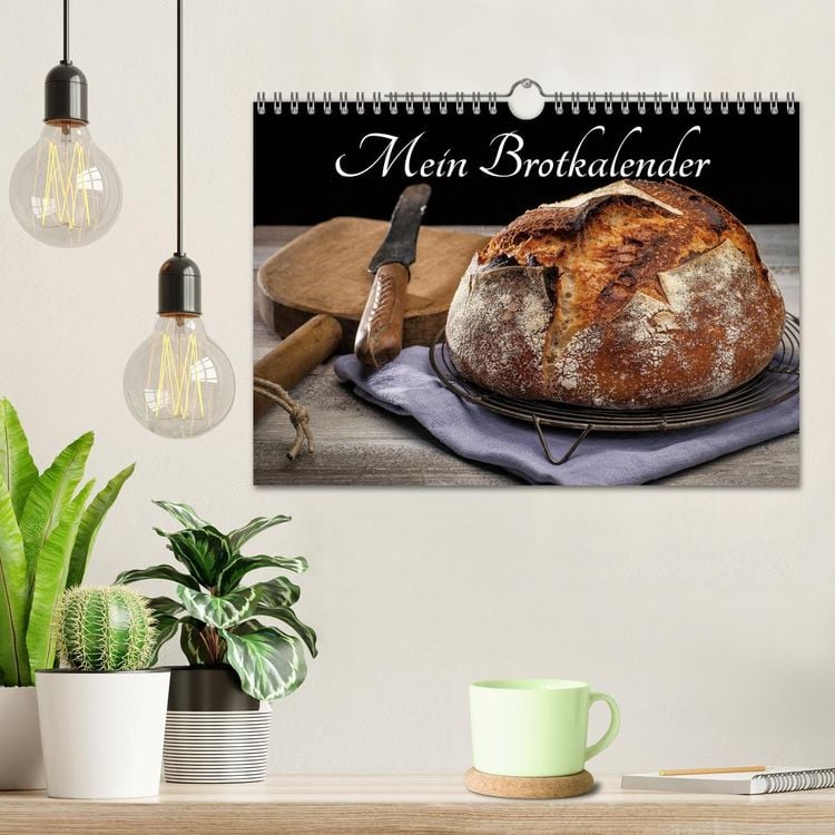 Produktbild: Mein Brotkalender (Wandkalender 2026 DIN A4 quer), CALVENDO Monatskalender