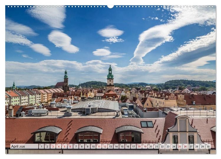 Produktbild: NIEDERSCHLESIEN Sommerliche Impressionen (hochwertiger Premium Wandkalender 2026 DIN A2 quer), Kunstdruck in Hochglanz