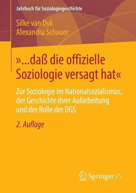 Produktbild: &raquo;... da&szlig; die offizielle Soziologie versagt hat&laquo;