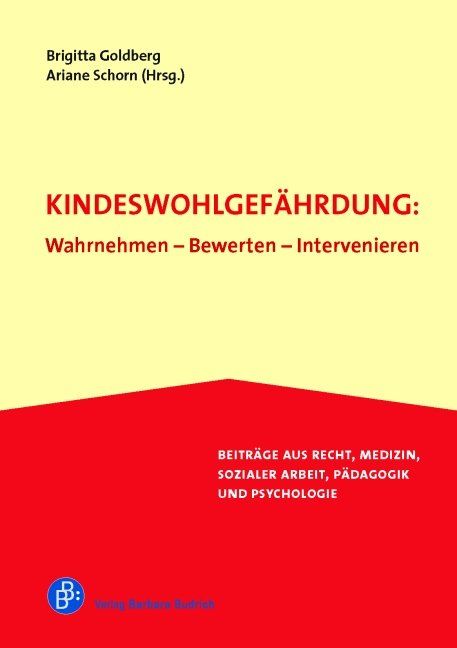 Produktbild: Kindeswohlgef&auml;hrdung: Wahrnehmen &ndash; Bewerten &ndash; Intervenieren