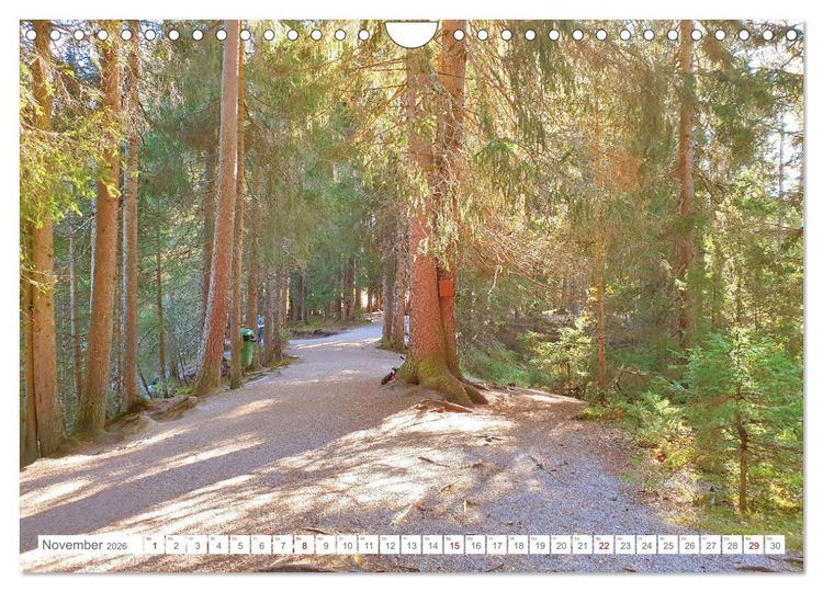 Produktbild: Malerisches Seefeld in Tirol (Wandkalender 2026 DIN A4 quer), CALVENDO Monatskalender