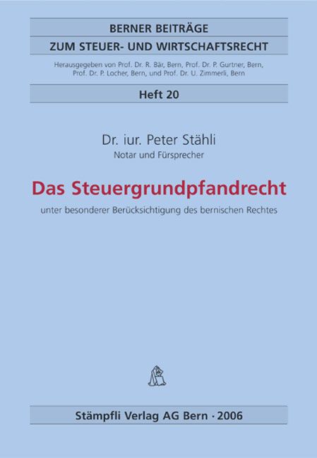 Produktbild: Das Steuergrundpfandrecht
