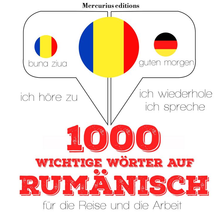 Produktbild: 1000 wichtige W&ouml;rter auf Rum&auml;nisch f&uuml;r die Reise und die Arbeit