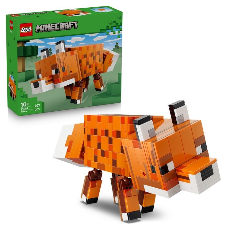 Produktbild: LEGO Minecraft 21588 Der Fuchs, Spielzeug mit Tierfigur