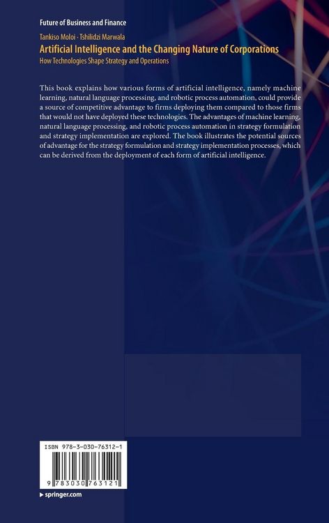 Produktbild: Artificial Intelligence and the Changing Nature of Corporations