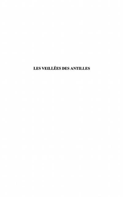 Produktbild: Veillees des antilles les