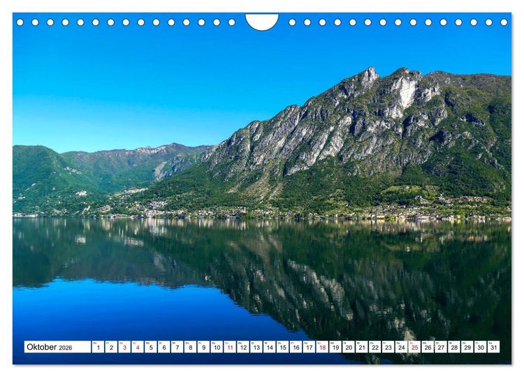 Produktbild: Impressionen vom Luganer See (Wandkalender 2026 DIN A4 quer), CALVENDO Monatskalender