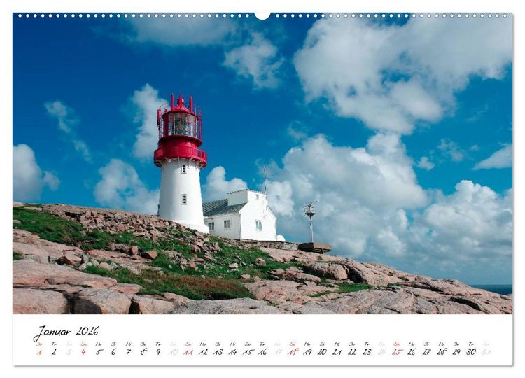 Produktbild: Leuchtt&uuml;rme PUR (hochwertiger Premium Wandkalender 2026 DIN A2 quer), Kunstdruck in Hochglanz