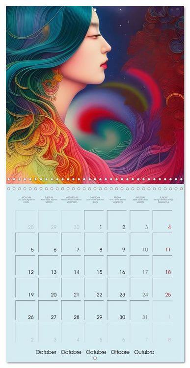 Produktbild: Otherworldly Wonders (Wall Calendar 2026 12 &times; 12 Inch) CALVENDO 12 Month Wall Calendar