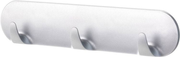 Produktbild: tesa POWERSTRIPS&reg; Hakenleiste Chrom Inhalt: 1 St.
