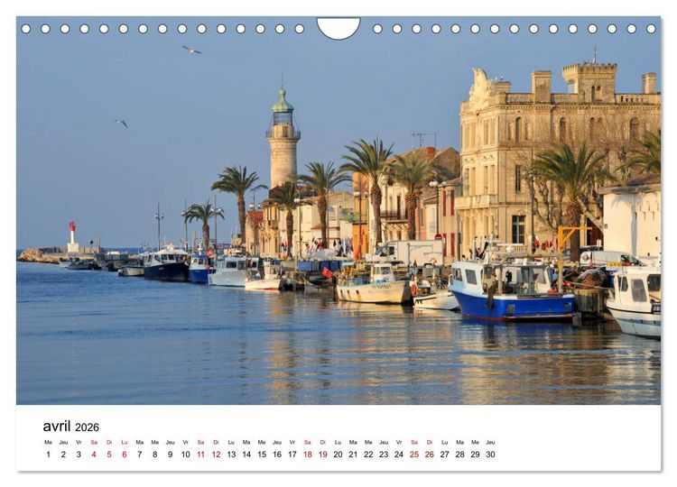 Produktbild: La mer d'Occitanie (Calendrier mural 2026 DIN A4 vertical), CALVENDO calendrier mensuel