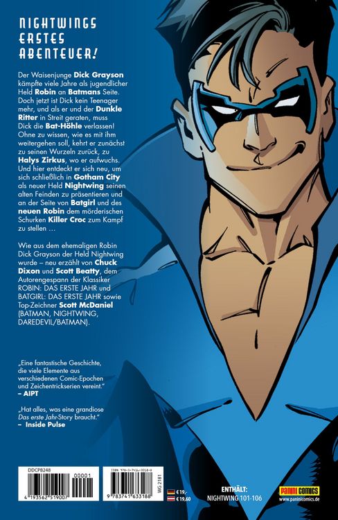 Produktbild: Nightwing: Das erste Jahr