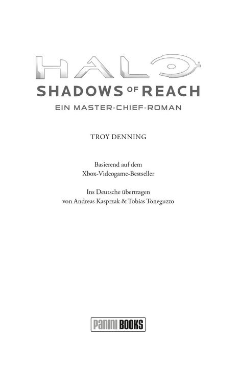Produktbild: Halo: Shadows of Reach - Ein Master-Chief-Roman