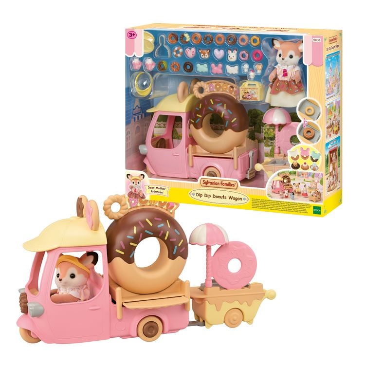 Produktbild: Sylvanian Families 5808 - Donutwagen mit Figur