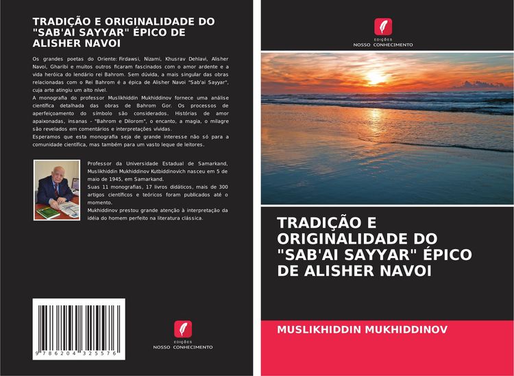 Produktbild: TRADI&Ccedil;&Atilde;O E ORIGINALIDADE DO "SAB'AI SAYYAR" &Eacute;PICO DE ALISHER NAVOI