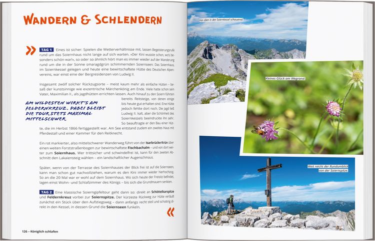 Produktbild: DUMONT Wanderzeit H&uuml;ttentouren vom Allg&auml;u bis Berchtesgaden