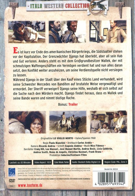 Produktbild: Django - Ich will ihn tot