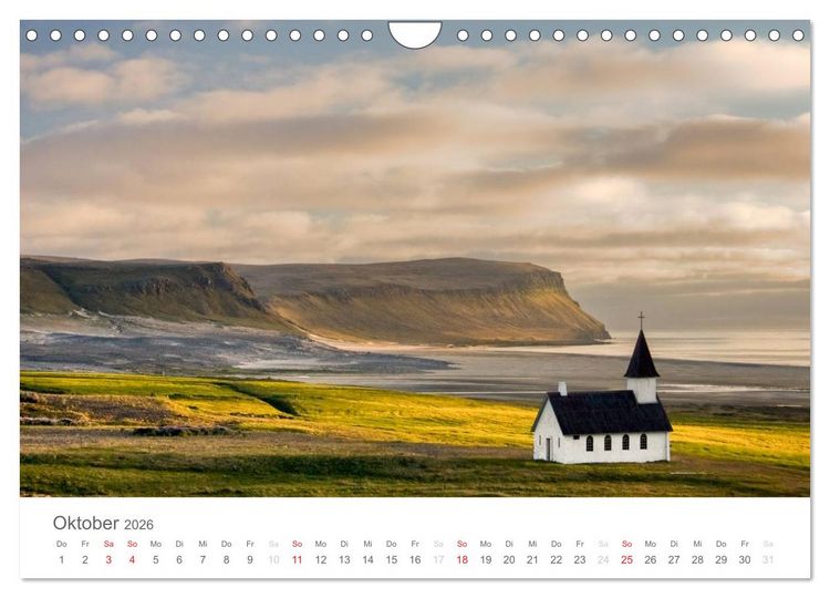 Produktbild: Skandinavien - Der mystische Norden (Wandkalender 2026 DIN A4 quer), CALVENDO Monatskalender
