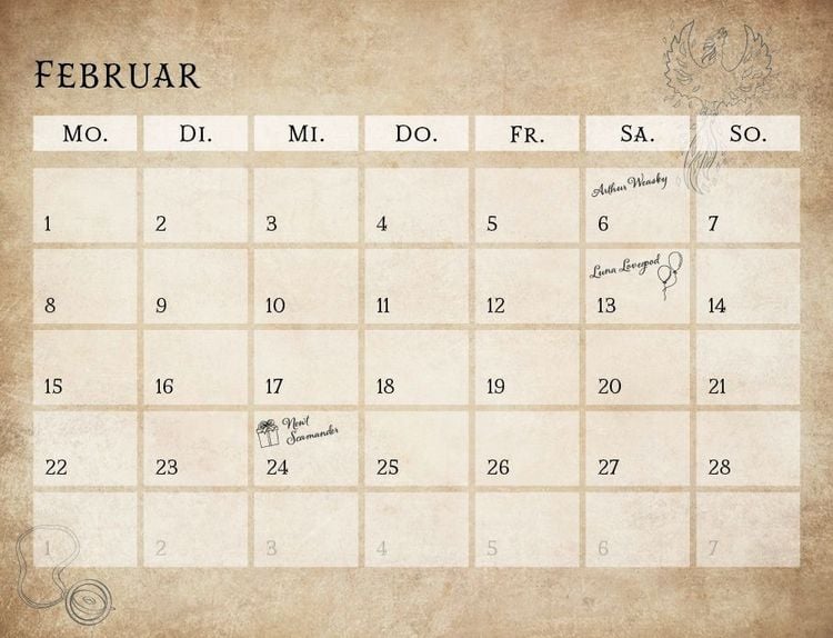 Produktbild: Der inoffizielle K&uuml;chenkalender f&uuml;r Harry Potter Fans 2027