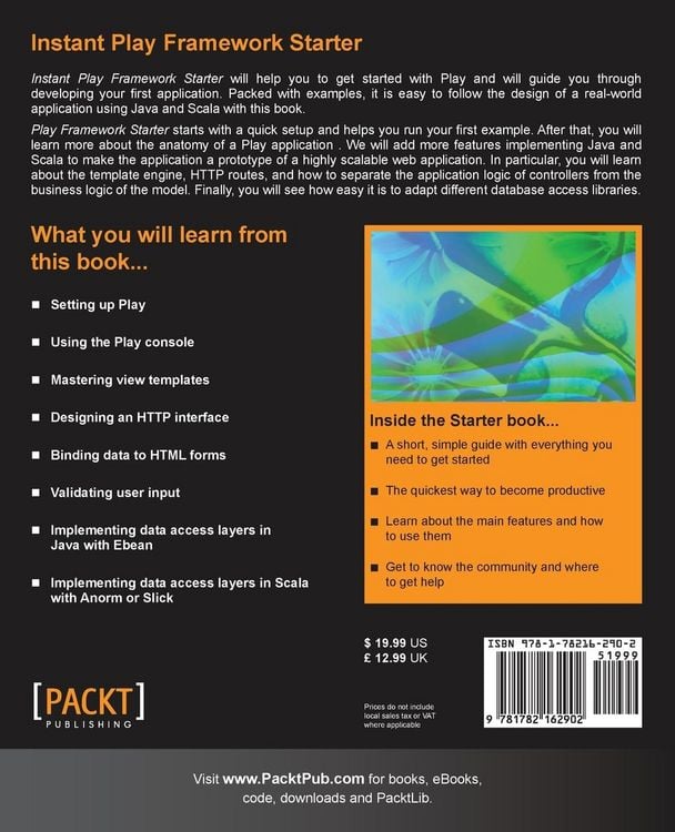 Produktbild: Instant Play Framework Starter