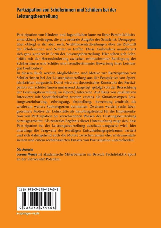 Produktbild: Partizipation von Sch&uuml;lerinnen und Sch&uuml;lern bei der Leistungsbeurteilung