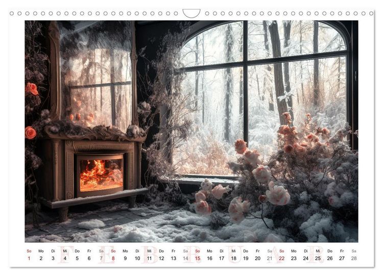 Produktbild: Fenstertr&auml;ume (Wandkalender 2026 DIN A3 quer), CALVENDO Monatskalender