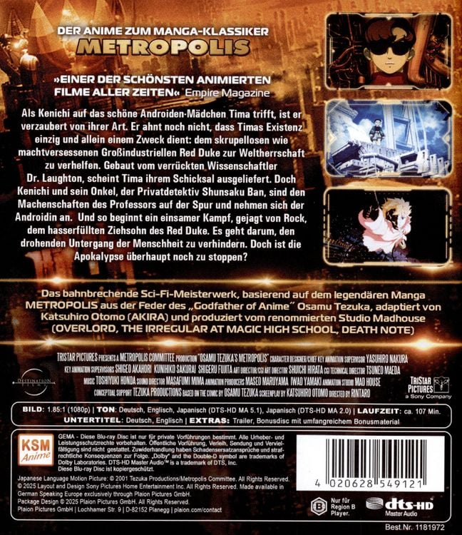 Produktbild: Robotic Angel (Blu-ray+Bonus-DVD)
