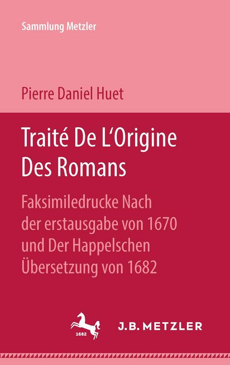 Produktbild: Trait&eacute; De L'Origine des Romans