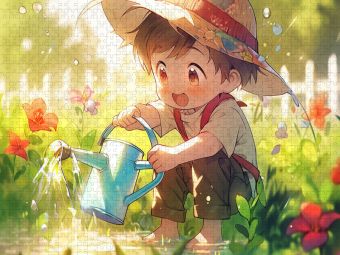 Produktbild: CALVENDO Puzzle Gartenarbeit | 2000 Teile Lege-Gr&ouml;&szlig;e 90x67cm Foto-Puzzle f&uuml;r gl&uuml;ckliche Stunden