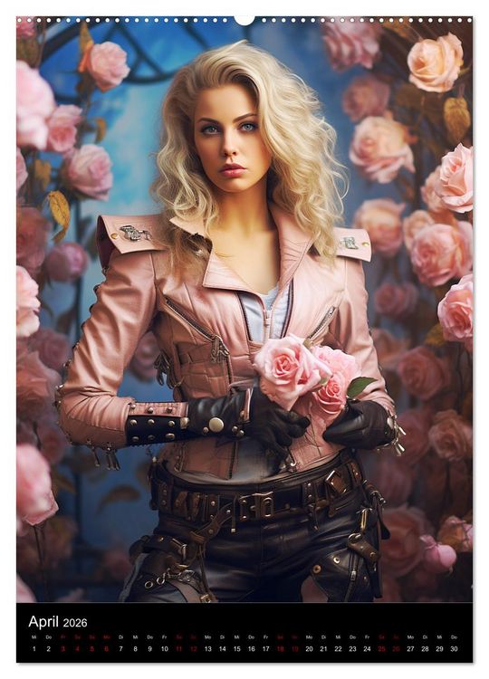 Produktbild: Steampunk. Faszinierend sch&ouml;ne Frauenportraits (hochwertiger Premium Wandkalender 2026 DIN A2 hoch), Kunstdruck in Hochglanz
