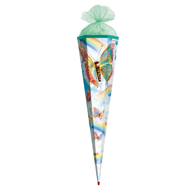 Produktbild: Motivschult&uuml;te, Rainbow Butterfly, 85 cm