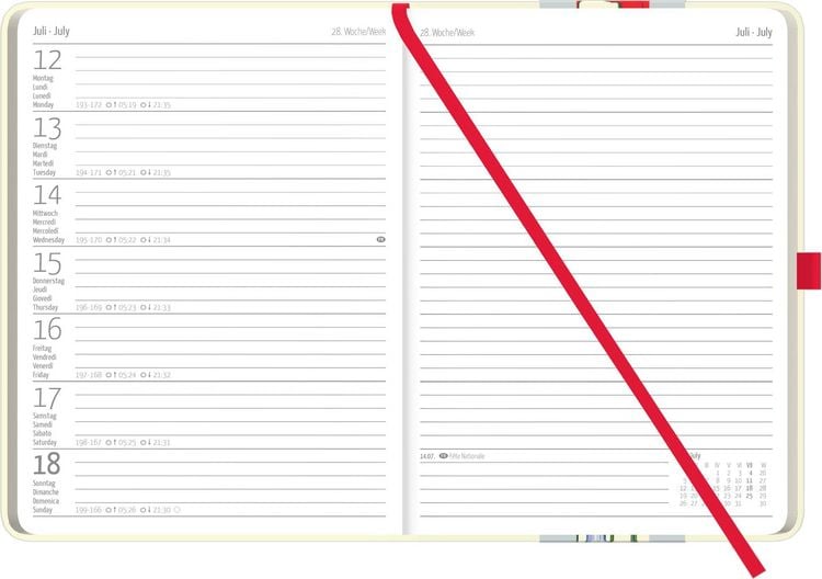 Produktbild: Kat Menschik - Notizkalender - Poppy 2027
