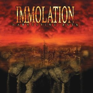 Produktbild: Harnessing Ruin (Trans Red/Black Marble Vinyl)