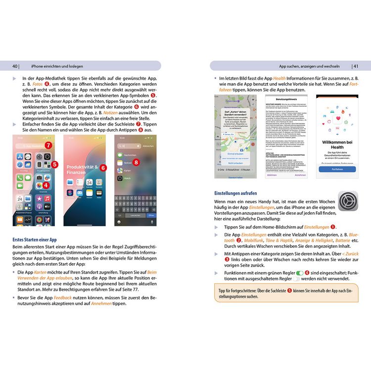 Produktbild: Apple iPhone mit iOS 18 - Das Buch f&uuml;r Einsteiger ohne Vorkenntnisse