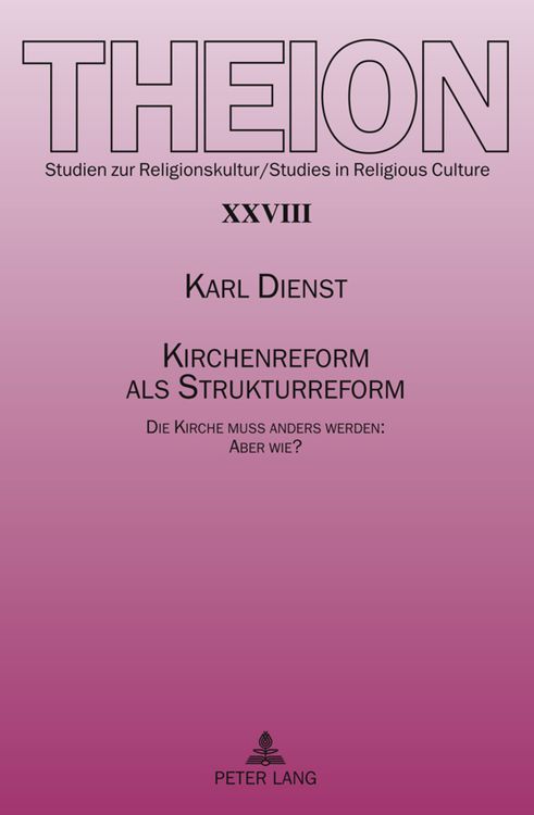 Produktbild: Kirchenreform als Strukturreform