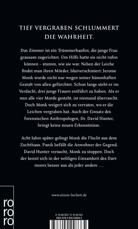 Produktbild: Verwesung / David Hunter Band 4