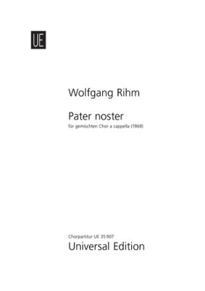 Produktbild: Pater noster Chor SATB. Band 1