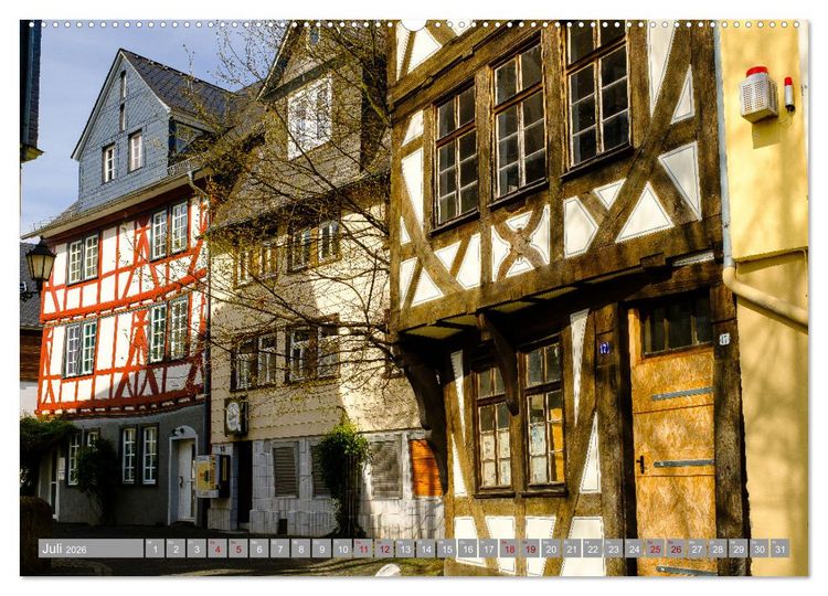 Produktbild: Ein Blick auf Wetzlar (Wandkalender 2026 DIN A2 quer), CALVENDO Monatskalender