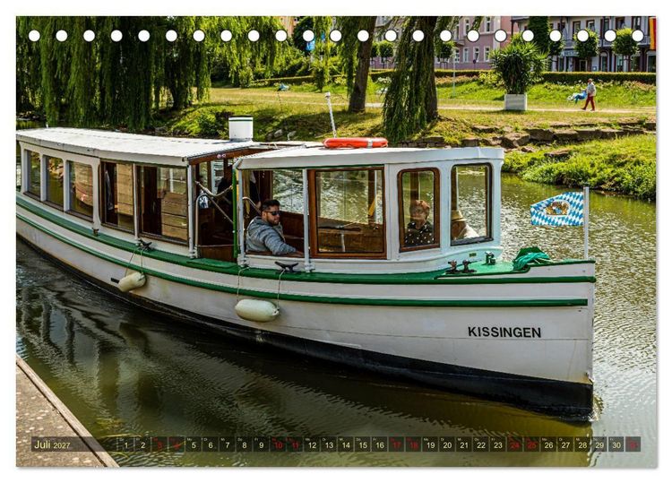 Produktbild: Welterbe Bad Kissingen (Tischkalender 2027 DIN A5 quer), CALVENDO Monatskalender