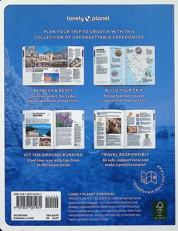 Produktbild: Lonely Planet Experience Croatia