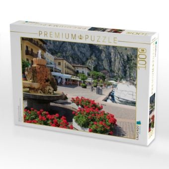 Produktbild: CALVENDO Puzzle Altstadt von Limone sul Garda | 1000 Teile Lege-Gr&ouml;&szlig;e 64x48cm Foto-Puzzle f&uuml;r gl&uuml;ckliche Stunden