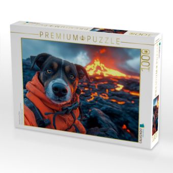 Produktbild: CALVENDO Puzzle Feuerfest auf vier Pfoten | 1000 Teile Lege-Gr&ouml;&szlig;e 64x48cm Foto-Puzzle f&uuml;r gl&uuml;ckliche Stunden