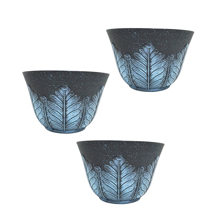 Produktbild: HTI-Living Blumentopfset Nessa, Feder, 3teilig, Blumentopfset Nessa, Feder, 3teilig,